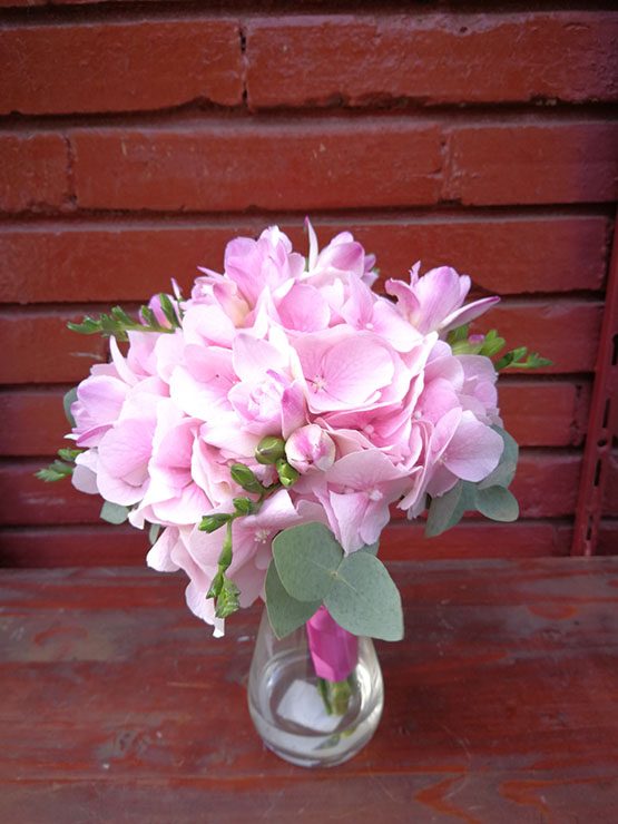 Aranjament floral - Pink Hortensia